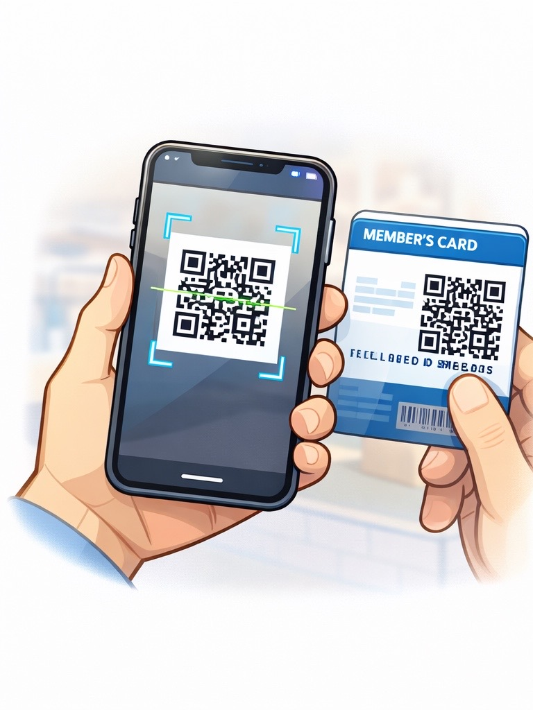 デジタル会員証の利用イメージ
